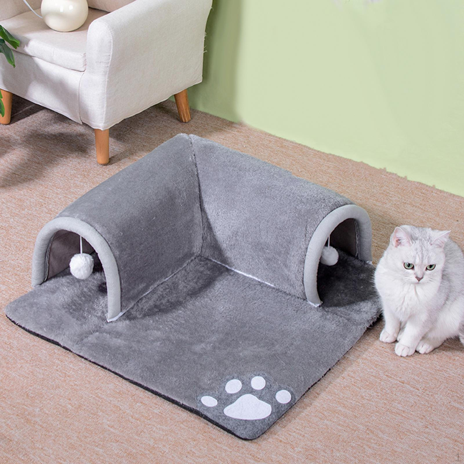 

Туннель для кошек, интерактивная игрушка, дышащие товары для домашних животных, гнездо для котенка, игровой домик для самостоятельного развлечения Small