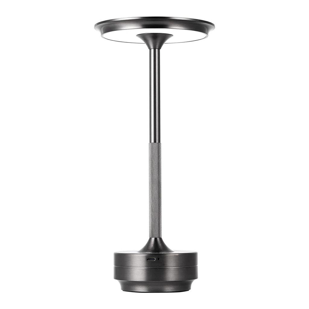 3 Color Table Lamp Silver Rechargeable Lamps For Table Usb Led Touch Dimmable Black And Gold Gold Modern Creative Eye Protecting