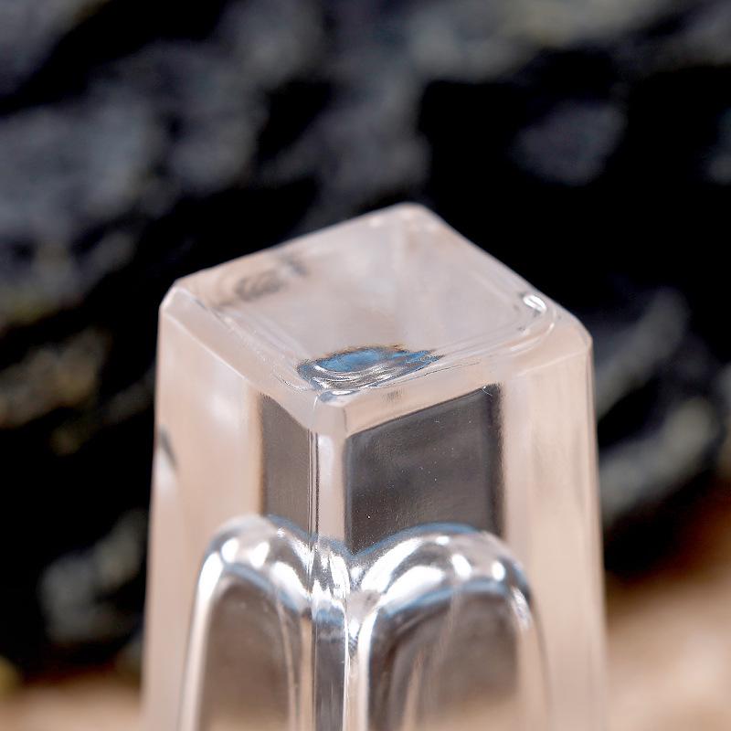50ml Clear Irregular Glass Perfume Spray Bottle - Empty Decanter