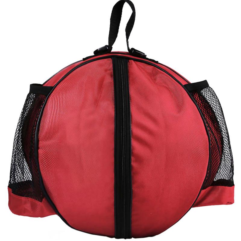 Okrągły kształt torby na piłkę do koszykówki piłka nożna siatkówka plecak