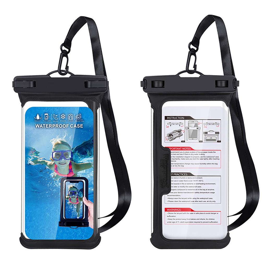 Waterproof Floating Pouch Dry Bag Case Cover For Cell Phone Touchscreen