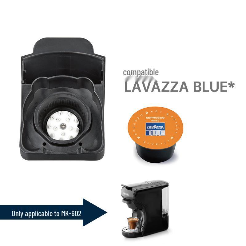 Máquina de Cápsulas de Café CAFELFFE: Cafeteira Doméstica Compatível para Pó de Café e Múltiplas Cápsulas