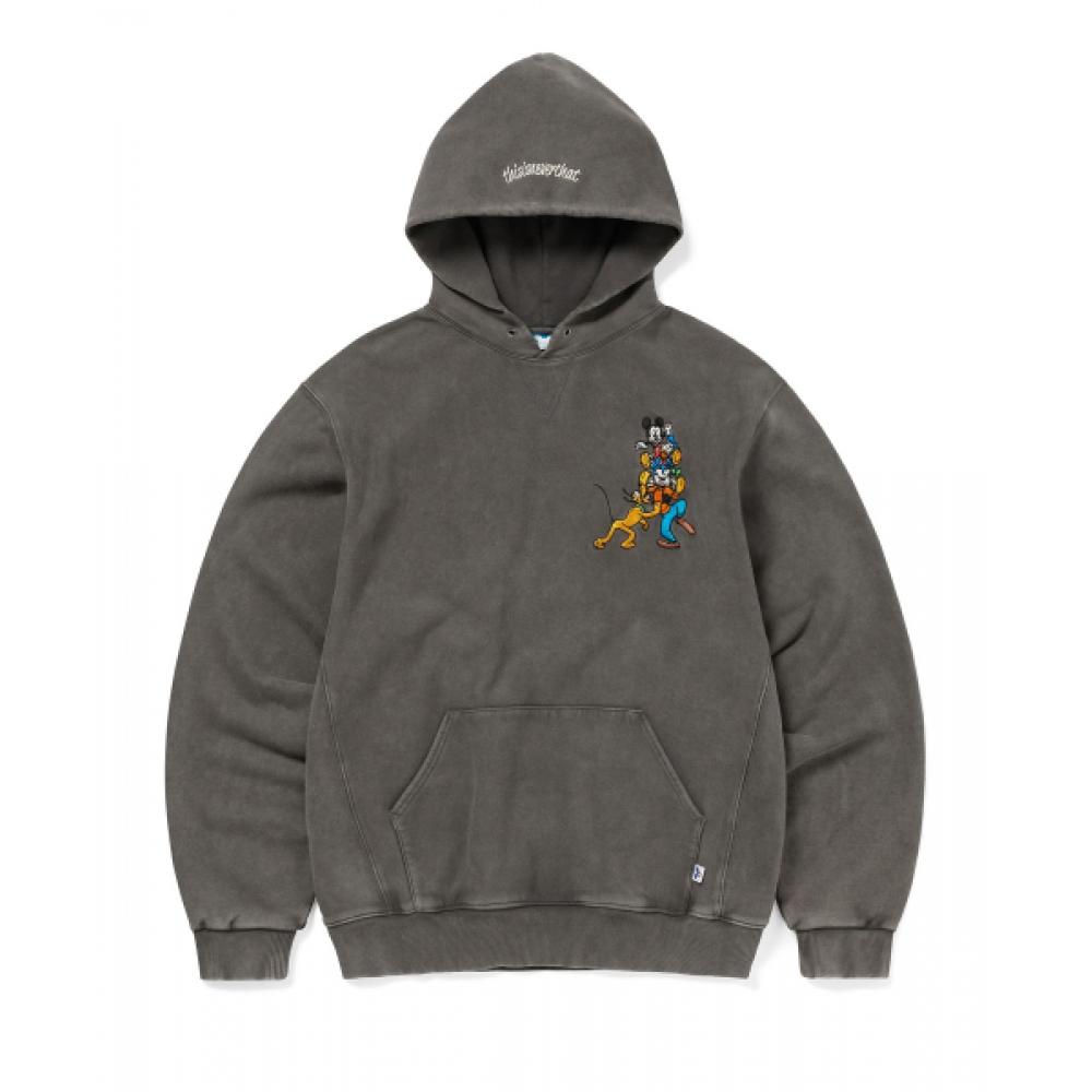 Thisisneverthat Tnt Mickey Friends Hoodie Charcoal M