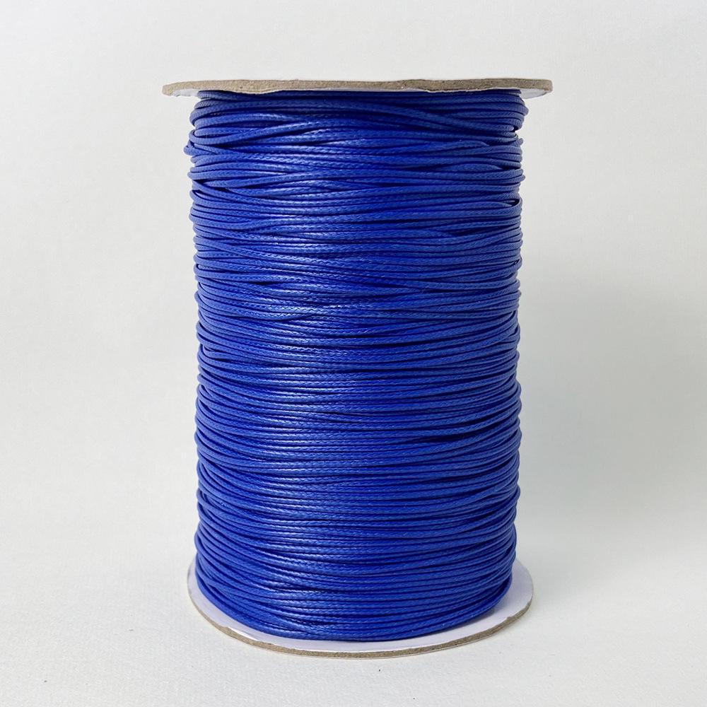 1mm Korean Waxed Rope: Jewelry & Pendant Necklace/Braided Bracelet with PU Leather