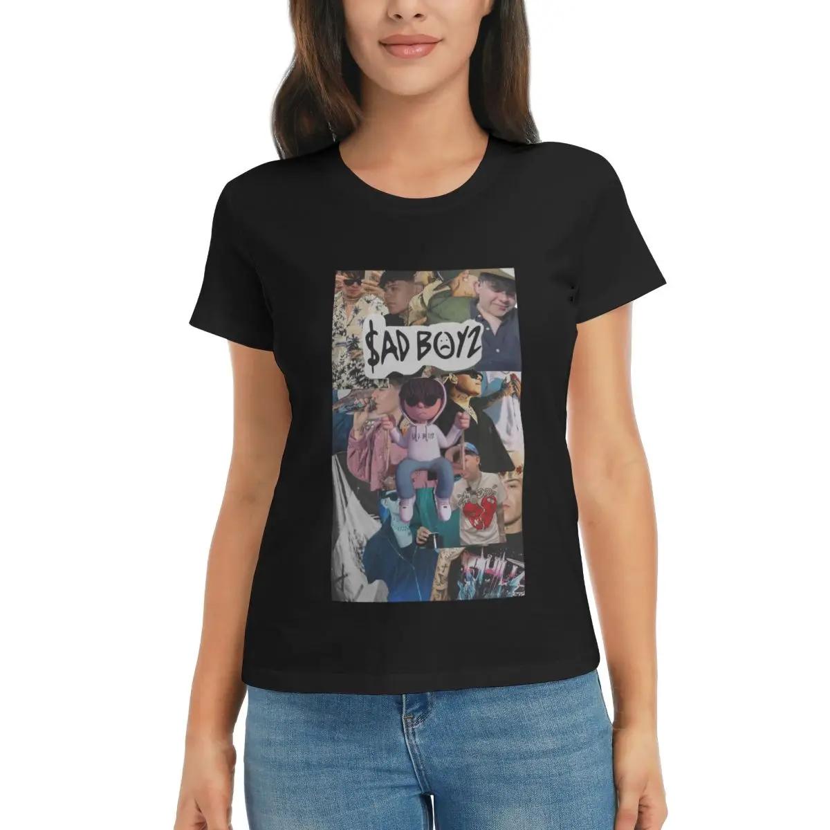 

Women TShirt Junior H Merch Sad Boyz Summer Short Sleeve Tees ONeck Cotton T Shirts Clothes Tops Streetwear 4XL