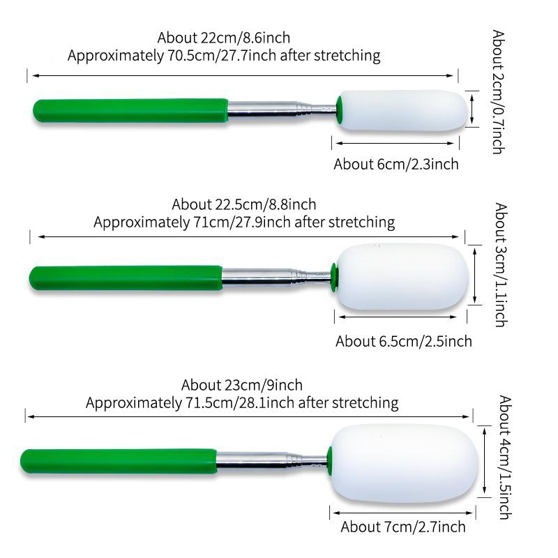 Pottery Absorbent Sponge With High Quality Stainless Steel Adjustable Handle Deep Cleaning For Ceramic Artists Studio