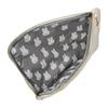 Quilted Flat Pouch Miffy Stylish and Light Quilted Flat Pouch Period Sale Beige [Hapitas]