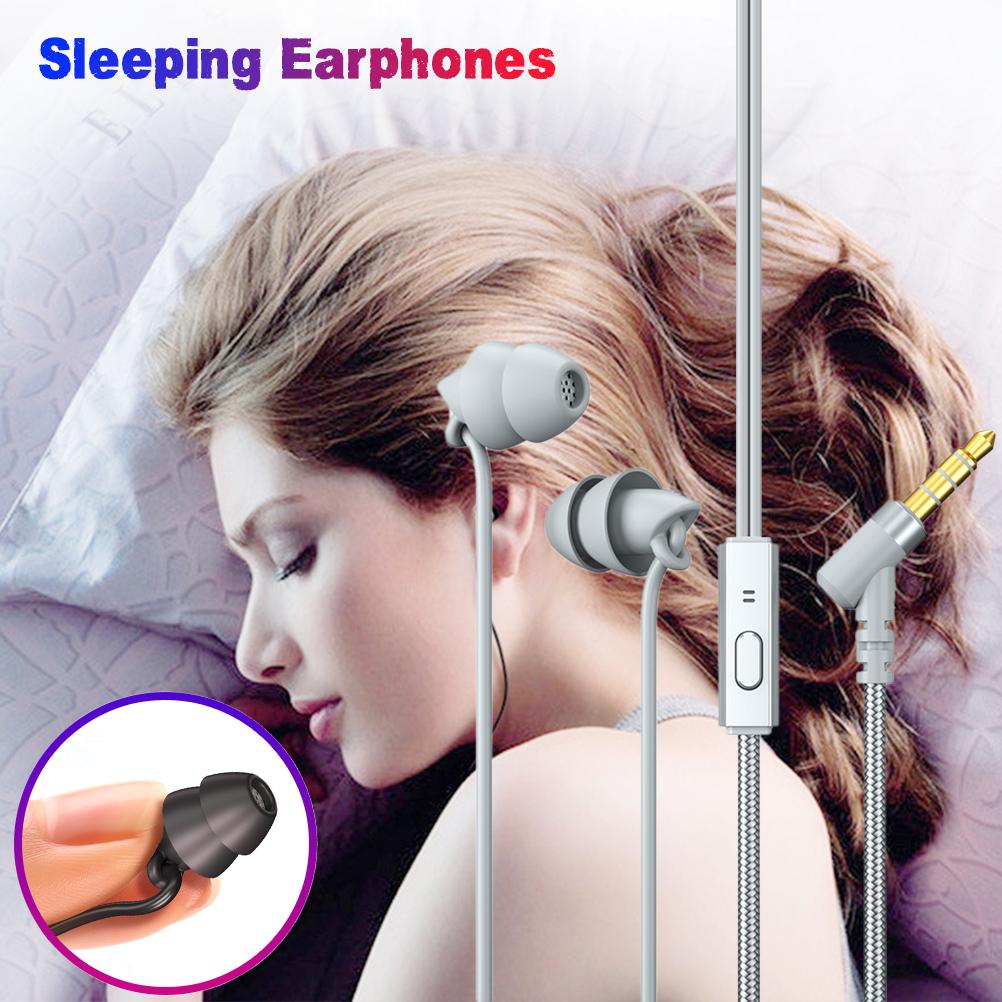 (ZH) New Double Layer Silicone Noise Isolating Sleep Earphones, Sports Earbuds, Wired In Ear Type, No Ear Pressure,