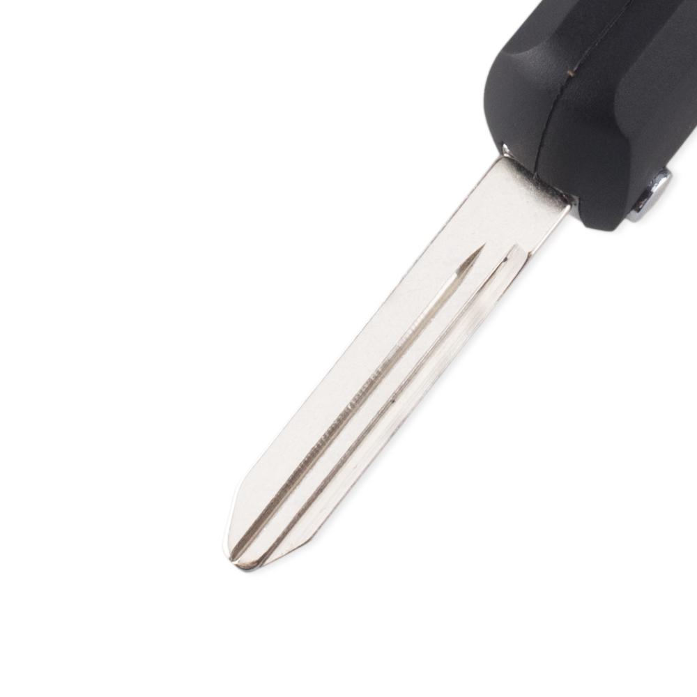 2 3 4 Knapper Bil Nøkkelfri Inngang Fjernkontroll Nøkkelhus Fob Etui for Chrysler Voyager Cruiser for Dodge Ram Dakota for Jeep Cherokee
