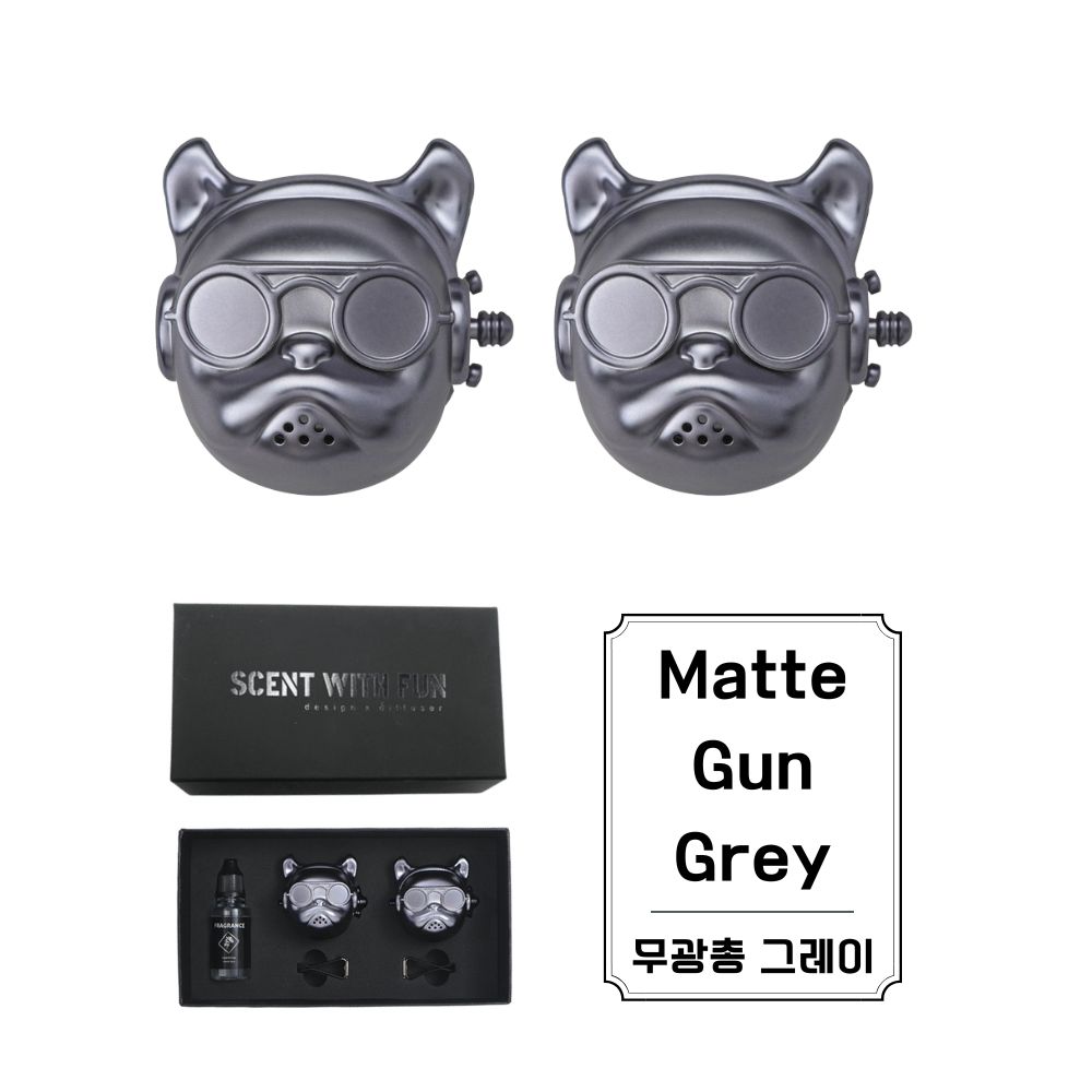 Car Bulldog Refill Airvent Outlet Solid Interior Vehicle Decoration Car Tuyere Interior Accessories