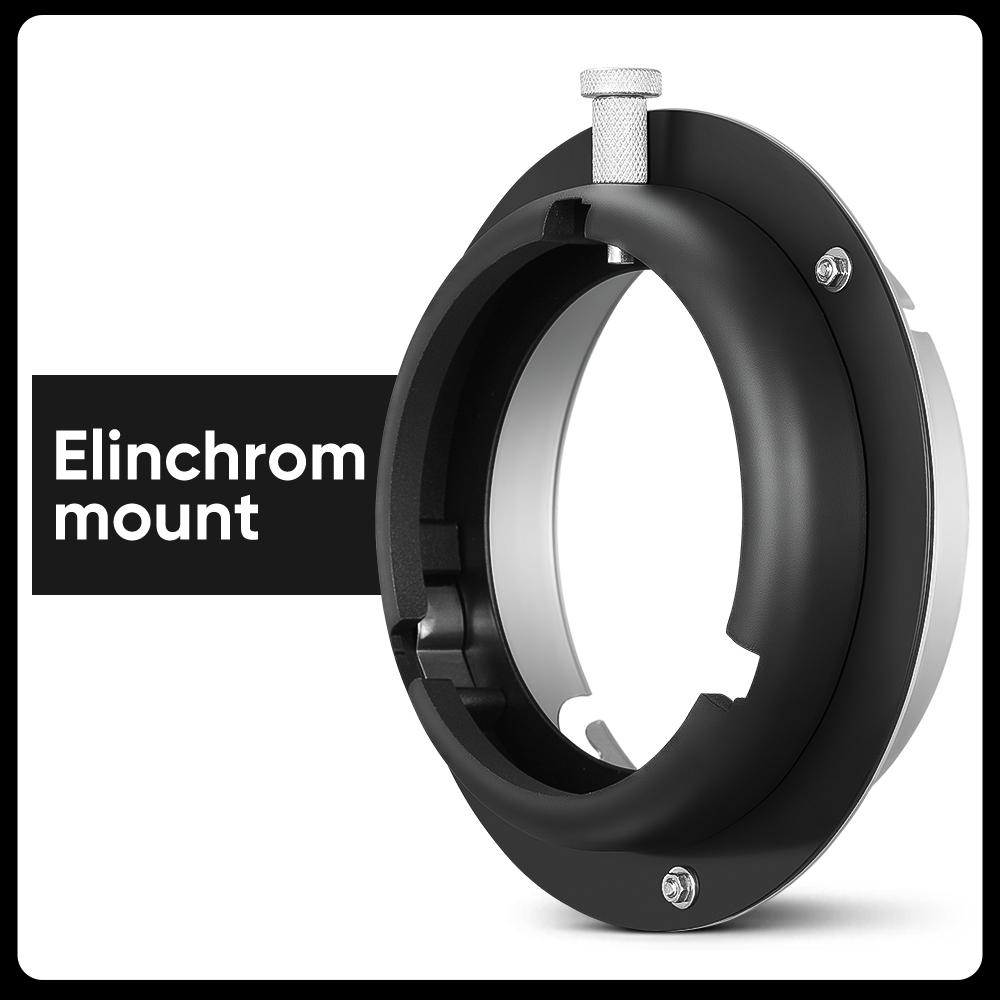 

Крепление Elinchrom к Bowens Адаптер-кольцо для крепления Elinchrom к Bowens для софтбокса, кронштейна для вспышки, фотоосвещения, фотоаксессуары