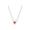 Full Blessing Hulu Necklace Women Necklace Red 5539897