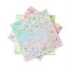 Japanese Handmade Hot Stamping Origami Chiyogami Paper Crane Print Cardstock, Free Shipping