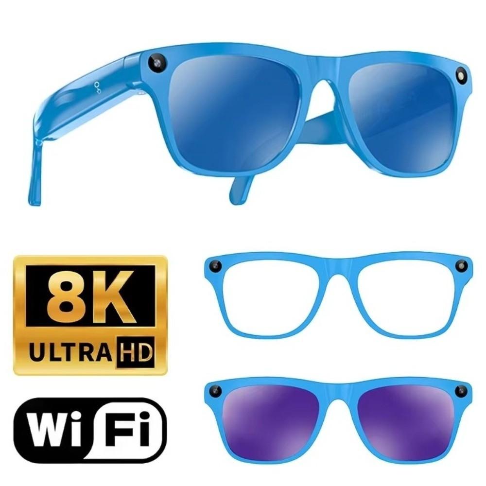 Video Recording Smart AI Glasses 8MP HD Camera Smart Video Glasses Photo Video