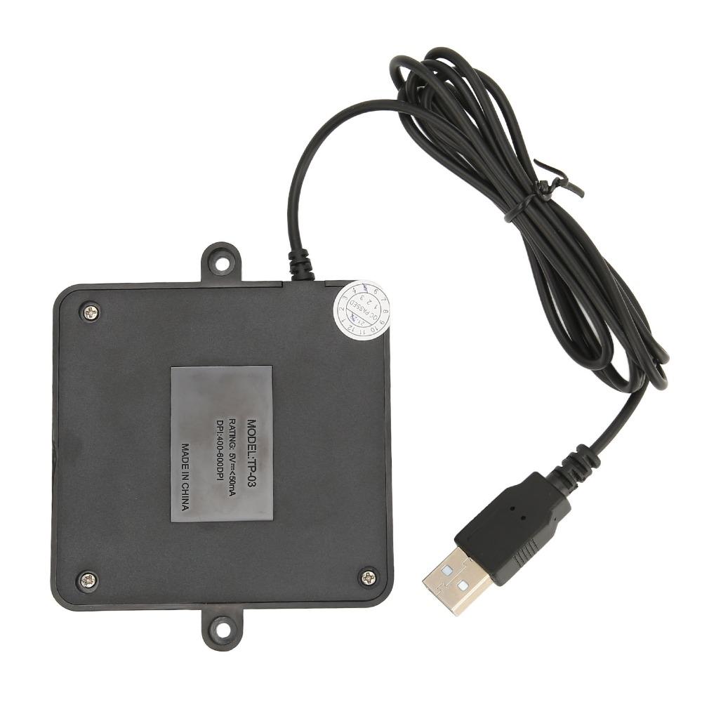 2-Tasten tragbares Trackpad Plug-and-Play Hohe Empfindlichkeit Touchpad Kabelgebundenes USB-Touchpad Home Office