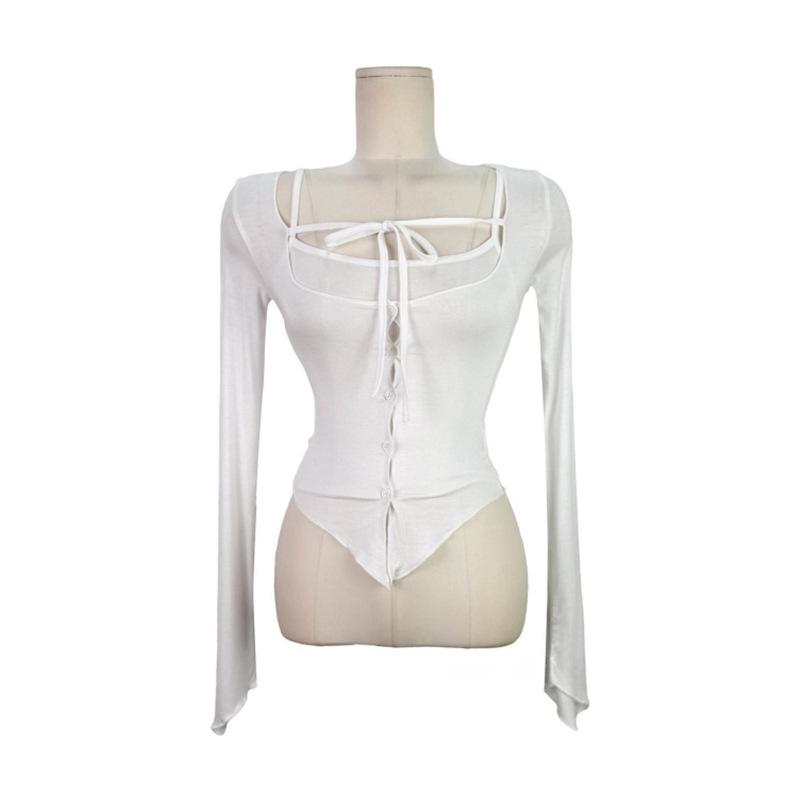 Korean Dongdaemun Chic Camisole & Lace-Up Cardigan Two-Piece Set for Women