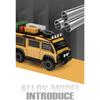 1/32 Land Rover Defender Off Road Van Alloy Diecast Car Model Sound Light Non Remote Control Vehicle Toys Children's Toy Car Boy