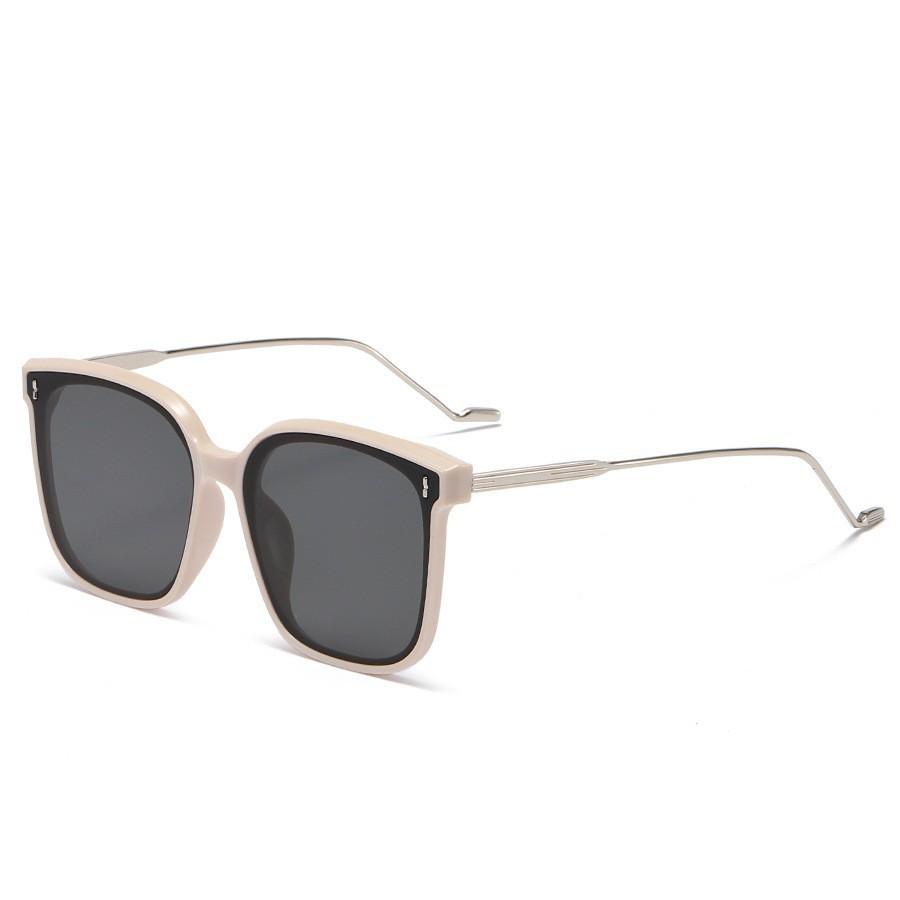 

Солнцезащитные очки с металлической оправой большого размера, уличные, вогнутые, с защитой от УФ-лучей, для лица