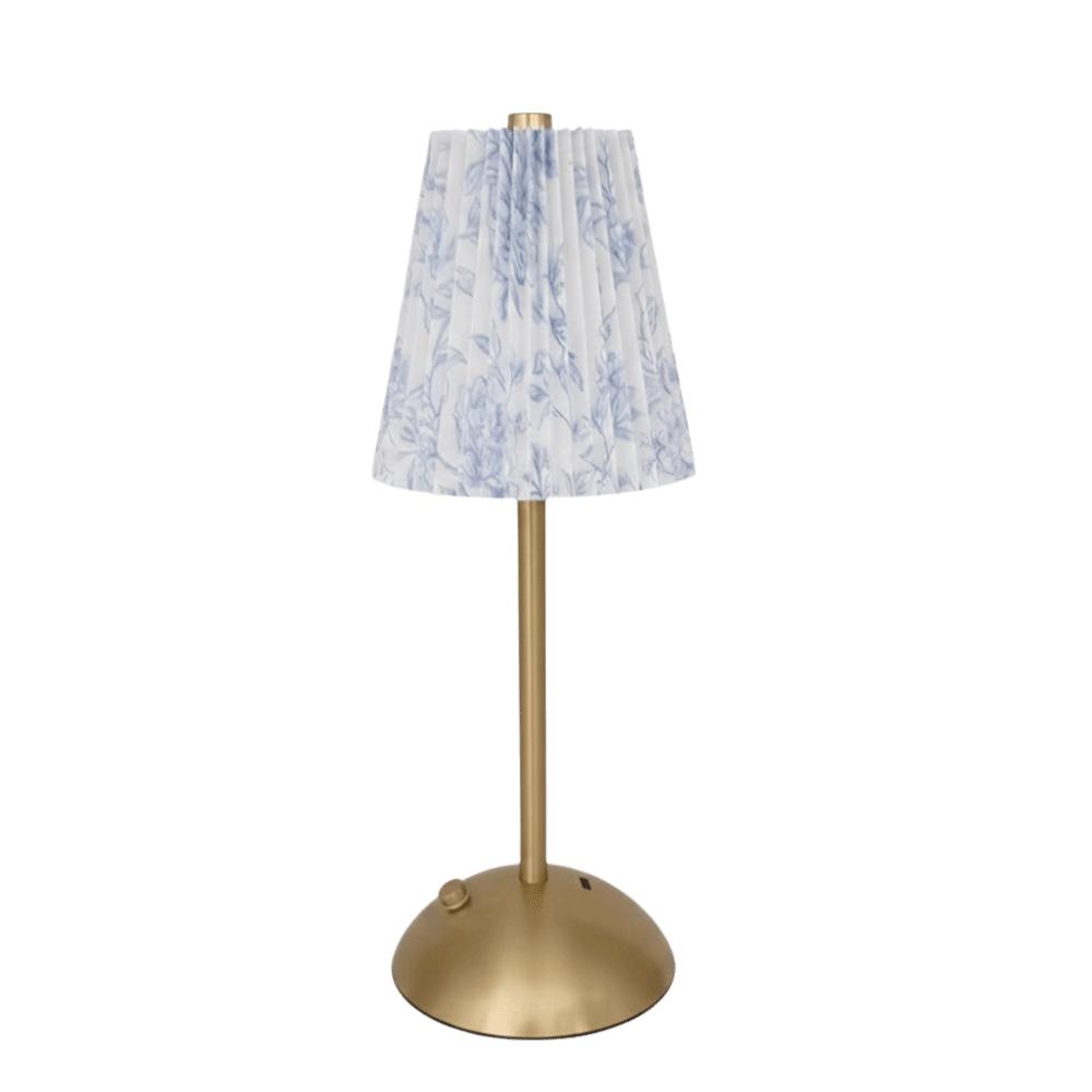Metal Base Pleated Desk Lamp Fabric Shade Dimmable Touch Bedside Lamp USB Charging 3 Color Lights LED Night Light Bedroom
