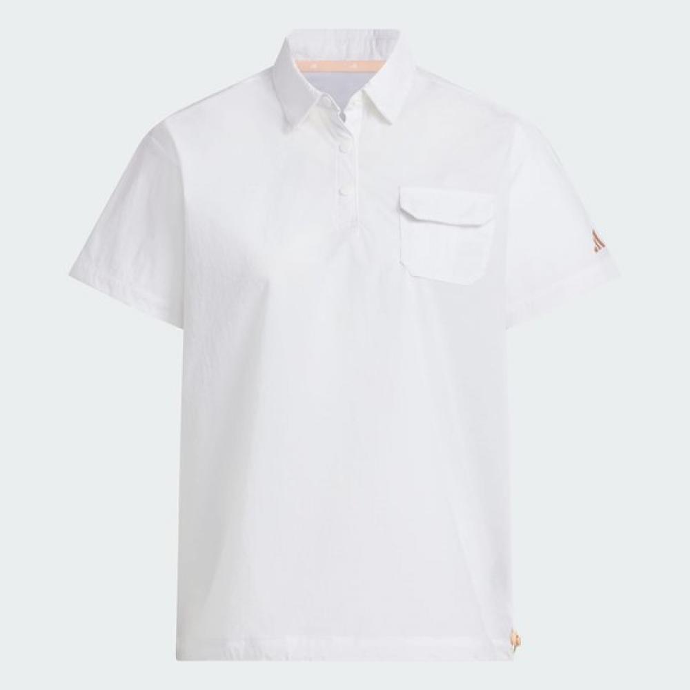 

Adidas Женская рубашка-поло для гольфа, тканая, с коротким рукавом, Jf4569 JF4569 (white)/XS (24)