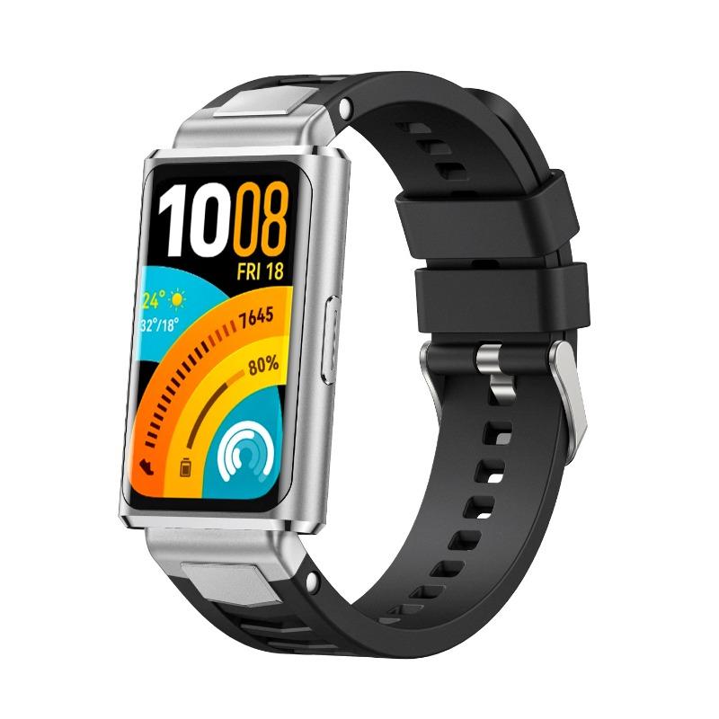 Silicone strap for huawei Band 11/11NFC Accessories Sport breathable Bracelet Wristband belt pulseira correa for huawei band 11Pro/11ProNFC