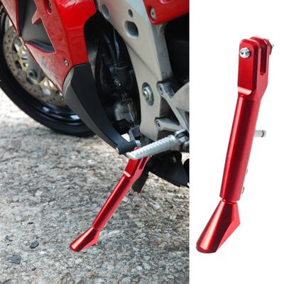 Kickstand Side Sidestand Holder Motorcycle Parking Rack Support Foot Adjustable Kickstands Foot Side Stand Tripod Holder