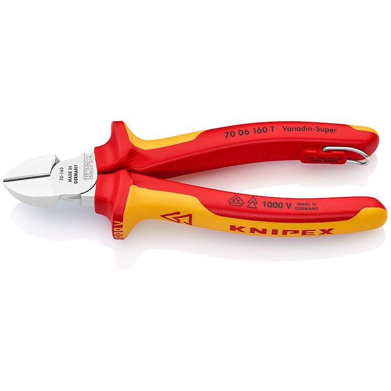 

Боковые фрезы Knipex Vde 160 мм Хром 2-comp Диэлектрические ручки Люверс для страхования