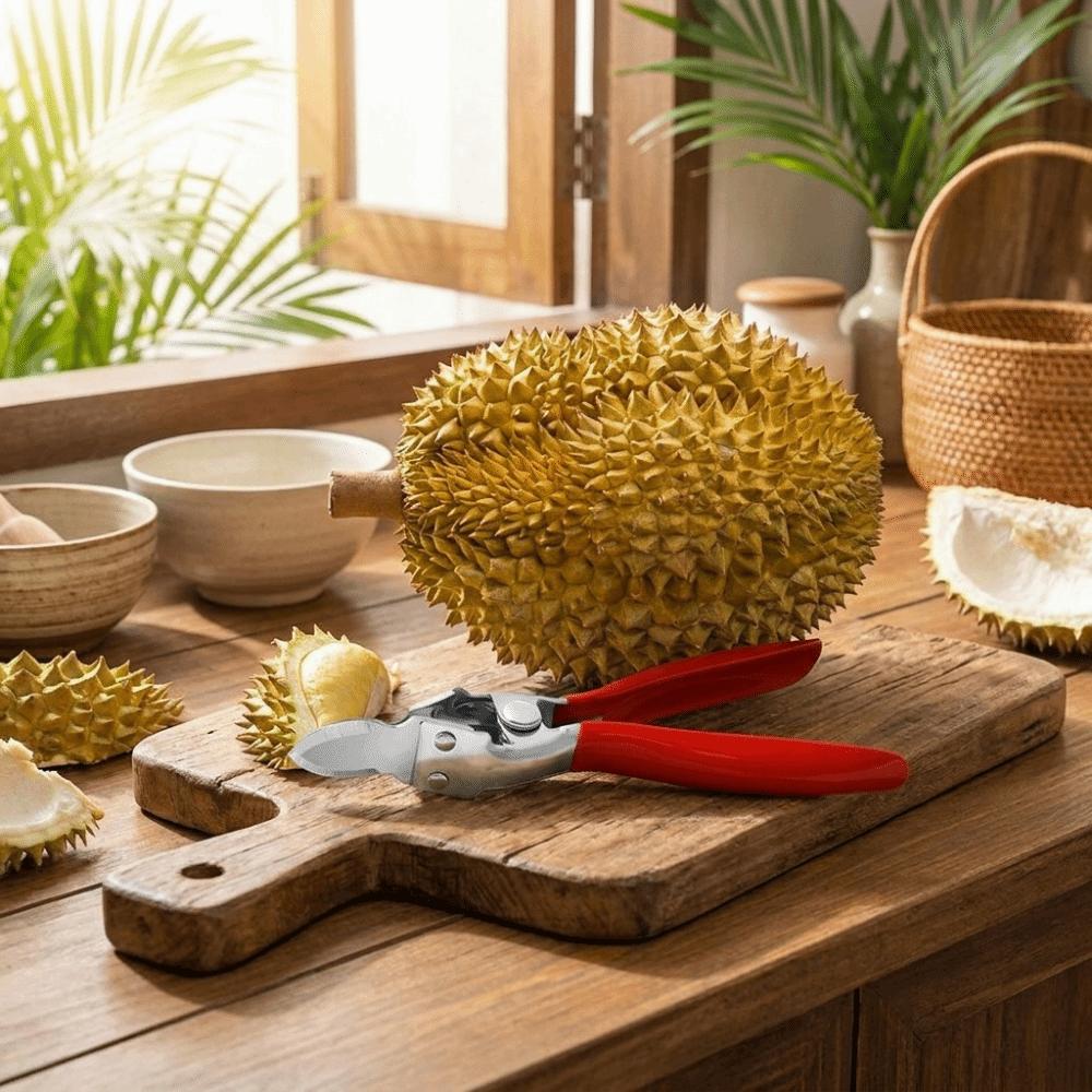 Stainless Steel Durian Shell Opener Easily Opening Fruit Splitter Durian Opener Durian Tool