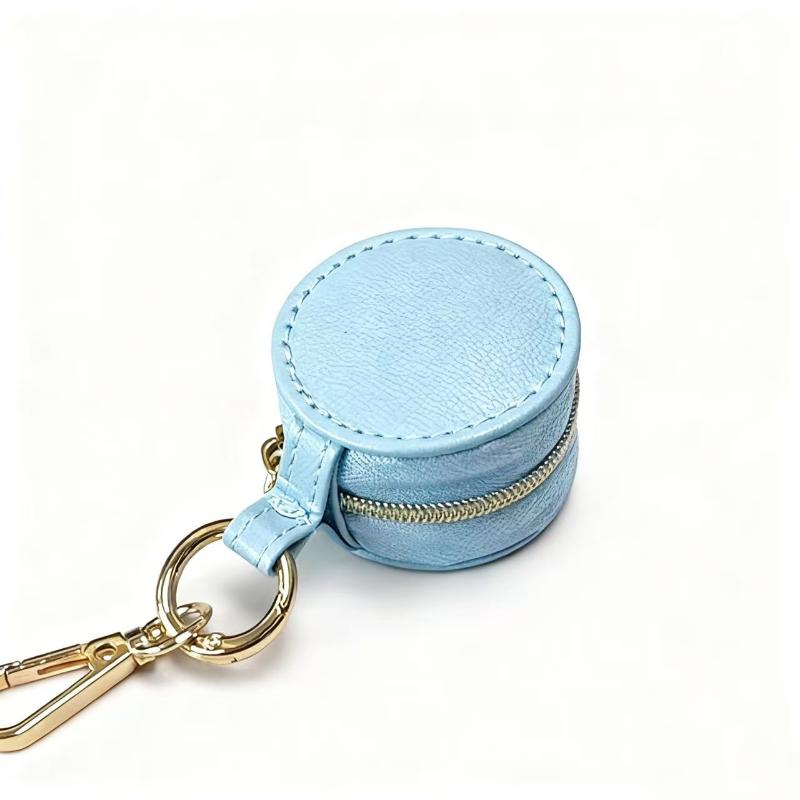Portachiavi Porta Anelli Gioielli - Custodia Portatile da Viaggio Sportiva per Anelli - Scatola Organizzatore Versatile da Esposizione con Portachiavi