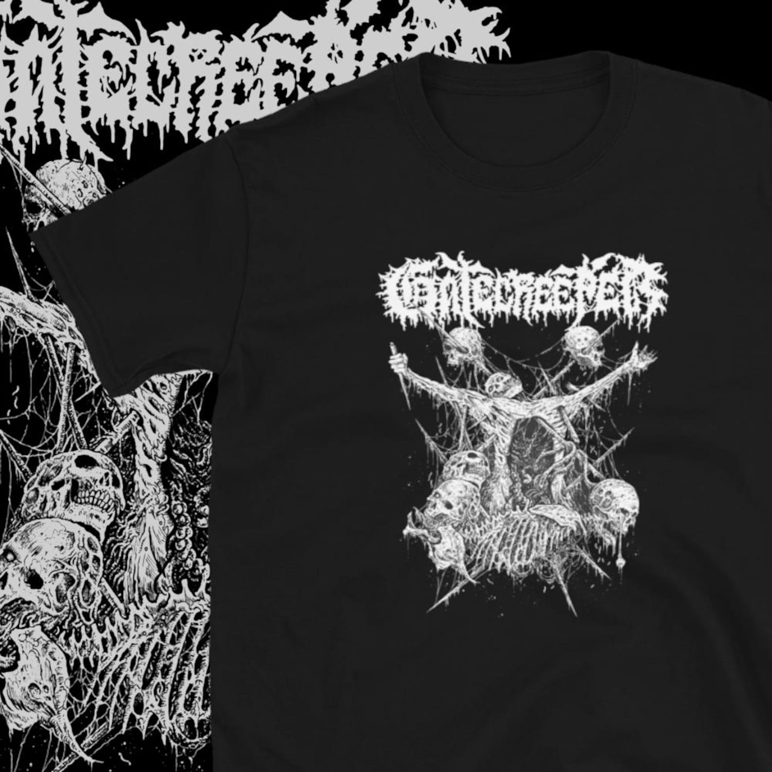 Gatecreeper T shirt Old School Metal Clothing 3XL