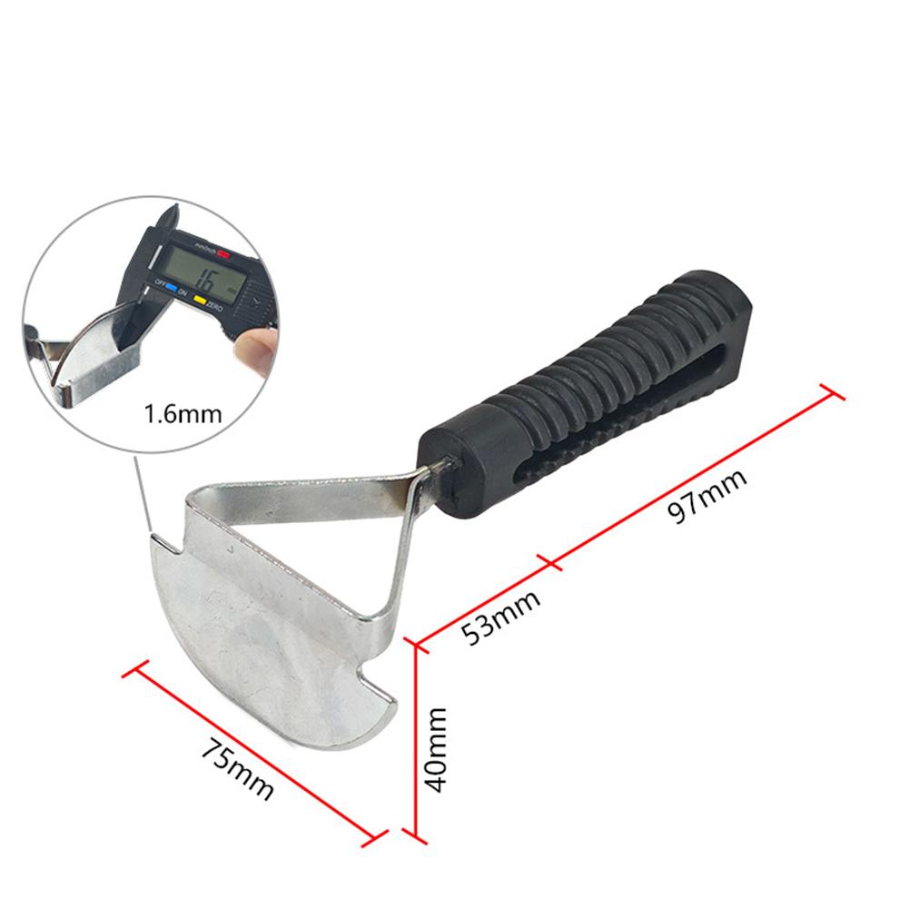 Comprehensive 4 Piece Tire Repair Kit with Buffing Wheel and Roller for Preparing Tire Surfaces and Supporting Patch Repairs