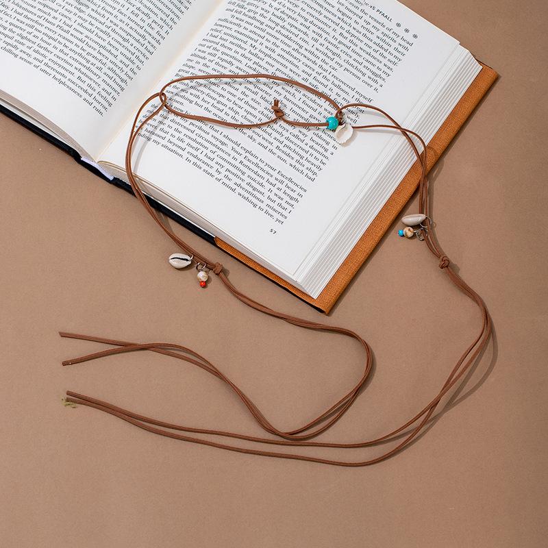 Bohemian retro style fringed waist chain women's exquisite hand-woven waist rope with skirt spring and summer ethnic style belt