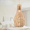 Weave Rope Lampshade Lighting Fixtures Rustic Decoration Hanging Lamp Shade for House Hallway Living Room Home Dining Room