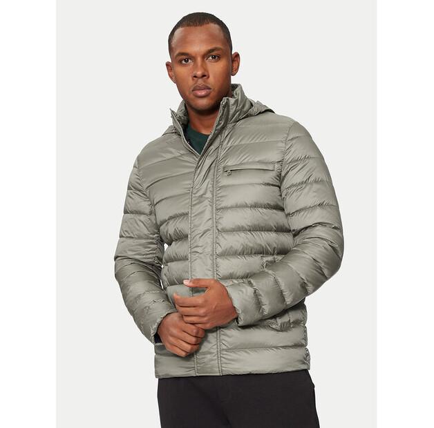 

Пуховик Geox Warrens M4625E T3146 F5259 бежевый Regular Fit EU 48