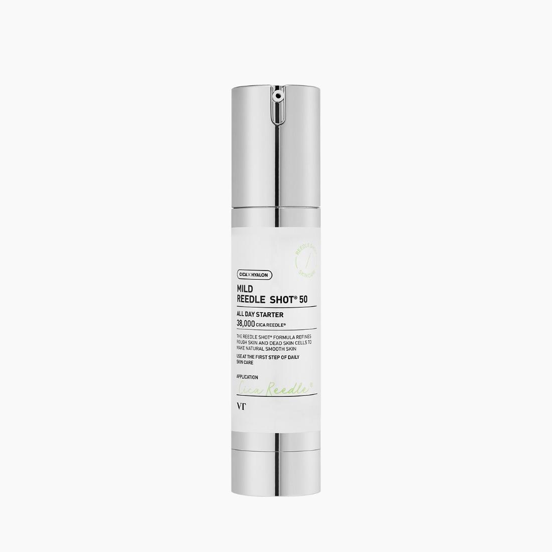 VT Cosmetics Mild Reedle Shot 50 Daily Skin Texture Care Ampoule 50mL