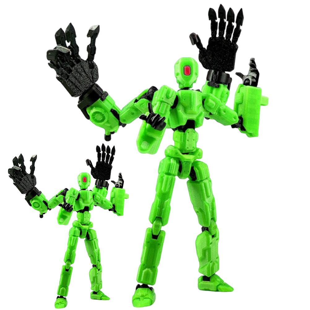 8Inch T13 Action Figure Assembly Completed Nova 13 Action Figures 3D Printed Multi-Jointed Movable Figures for Game Lovers