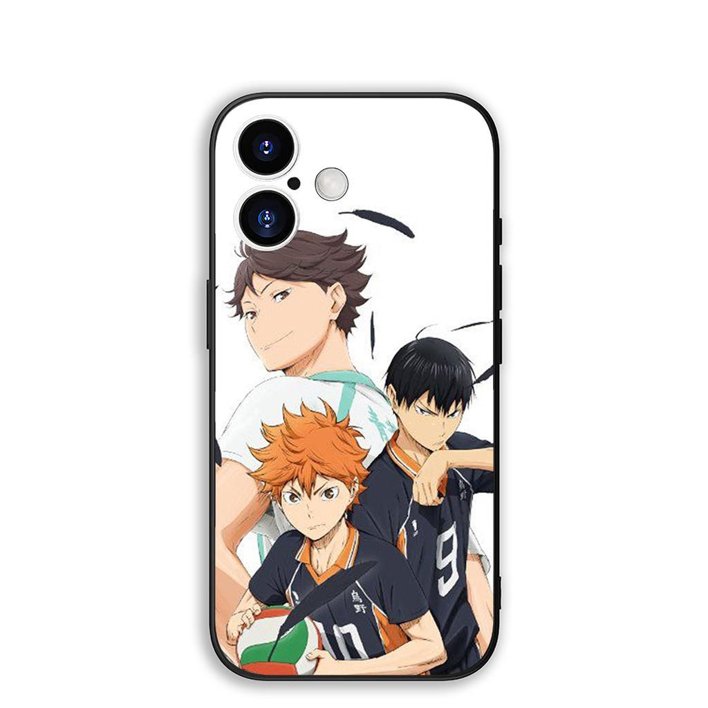 Cover for Apple iPhone 17 16 Plus 13 12 Pro Max Mini X XR Xs ProMax 16E 15+ 17+ Air Phone Case Toru Oikawa Haikyuu Shoyo Hinata