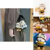 Snoopy Charlie Plush Keychain With Face Covering
