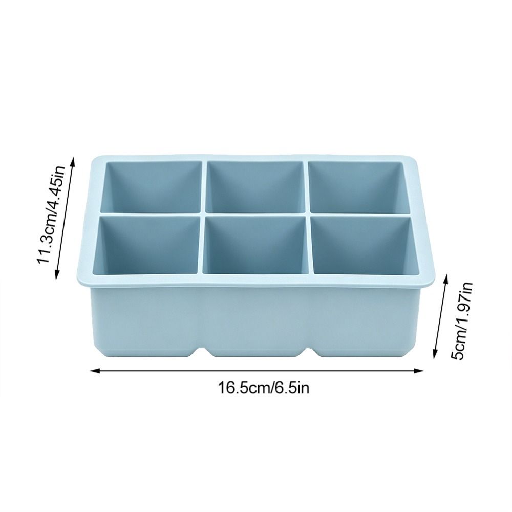 2 pcs Leak Proof Ice Cube Maker Silicone Chocolate Candy Mold Ice Cube Tray Cocktails Making