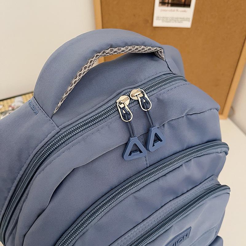 Schoolbag High value Japanese junior high school large capacity schoolbag female high school college student niche backpack simple computer backpack