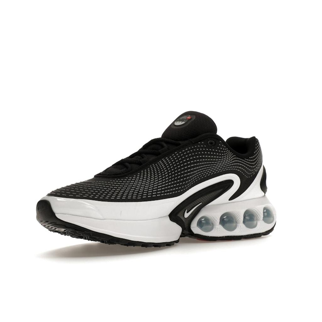 Nike حذاء رياضي رجالي Air Max DN أسود أبيض رمادي بارد بلاتيني نقي DV3337-003