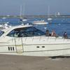 Lancio Scaletta Corda Nautica in Nylon Scaletta Pieghevole Ausiliaria Corda Marina 3 Gradini Scaletta Portatile per Imbarcazione Gonfiabile