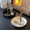 2025 New Nordic Bamboo Tree Branch Storage Tray Living Room Desktop Key Hanger Jewelry Display Frame