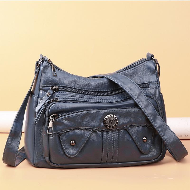 Women's Bag New Multi-layer Large-capacity Girls Fashion Shoulder Crossbody Backpack Mother Small Square Bag