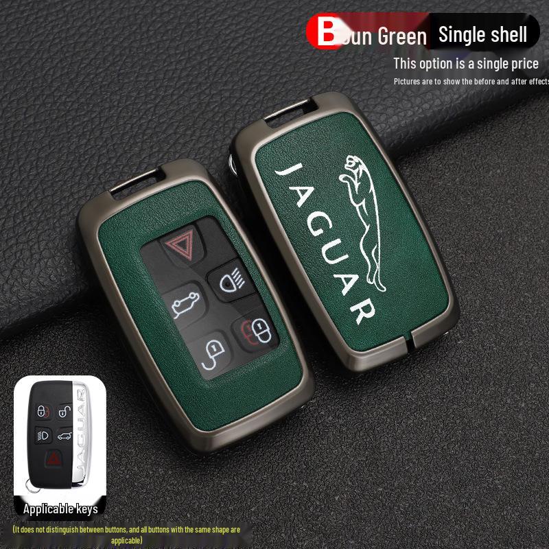 Jaguar Key Case for XFL, XEL, F-Pace, F-Type, XF, XE, XJ, E-Pace Models