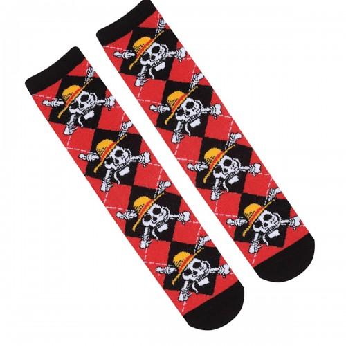 One Piece Unisex Adult Skull Logo Socks