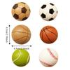 Basketball Wooden Bottle Opener Football Magnetic Cap Remover Sports Series Fridge Magnet  Kitchen