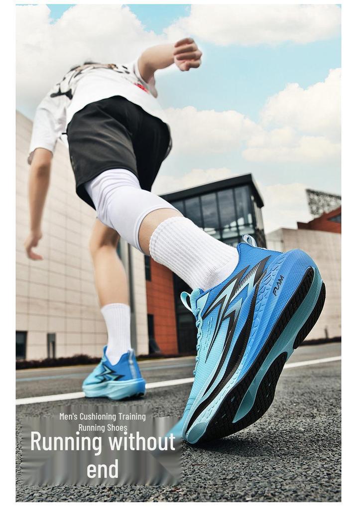 Flyburn 4 Carbonplatte Marathon Laufschuhe - Übergrößen Herren & Damen Grenzüberschreitende Trainings-Sneaker