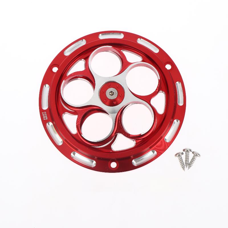 

Cnc Aluminum Alloy Motorcycle Fan Cover Rotating Cooling Protector For Vespa150 Scooter Motorcycle Engine Modification Accessory