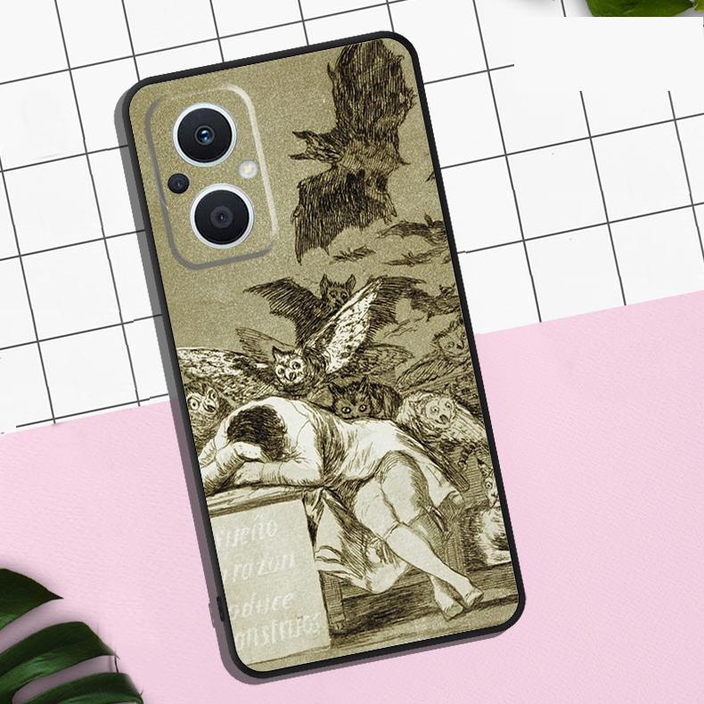 

Испания Франсиско Гойя Художественный Чехол Для OPPO Reno 7 8 10 11 12 13 Pro 13F 12F 11F 8T OPPO Find X8 Pro X6 X3 X5 Lite Чехол OPPO Reno11